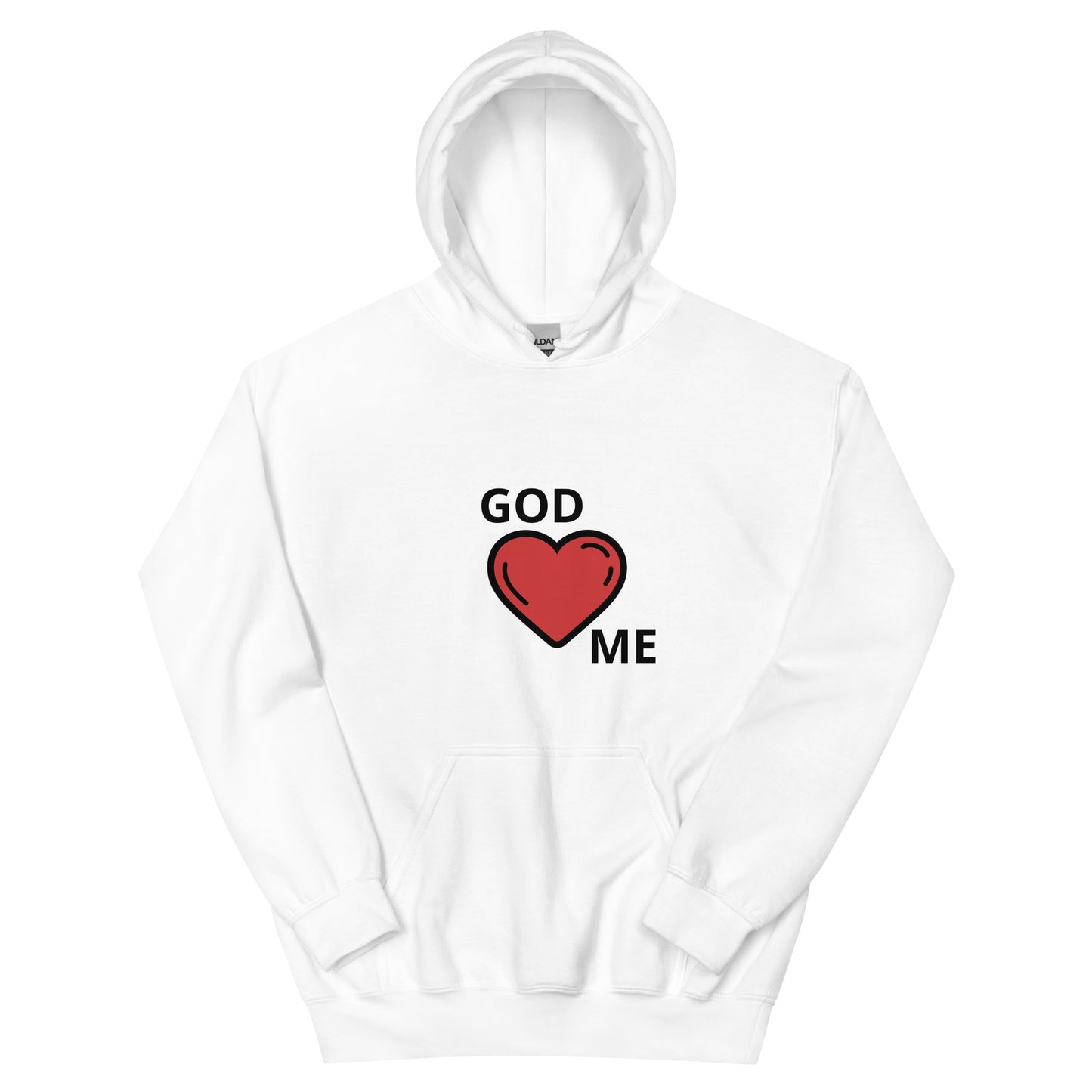 GOD LOVES ME (HEART) hoodie