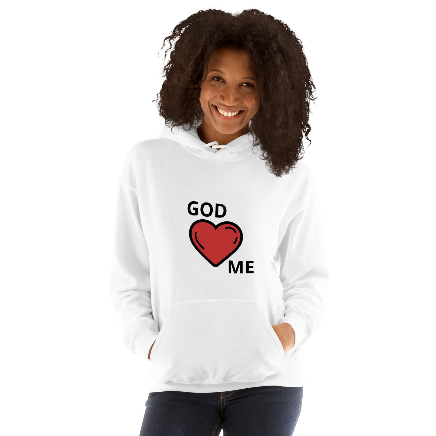 GOD LOVES ME (HEART) hoodie