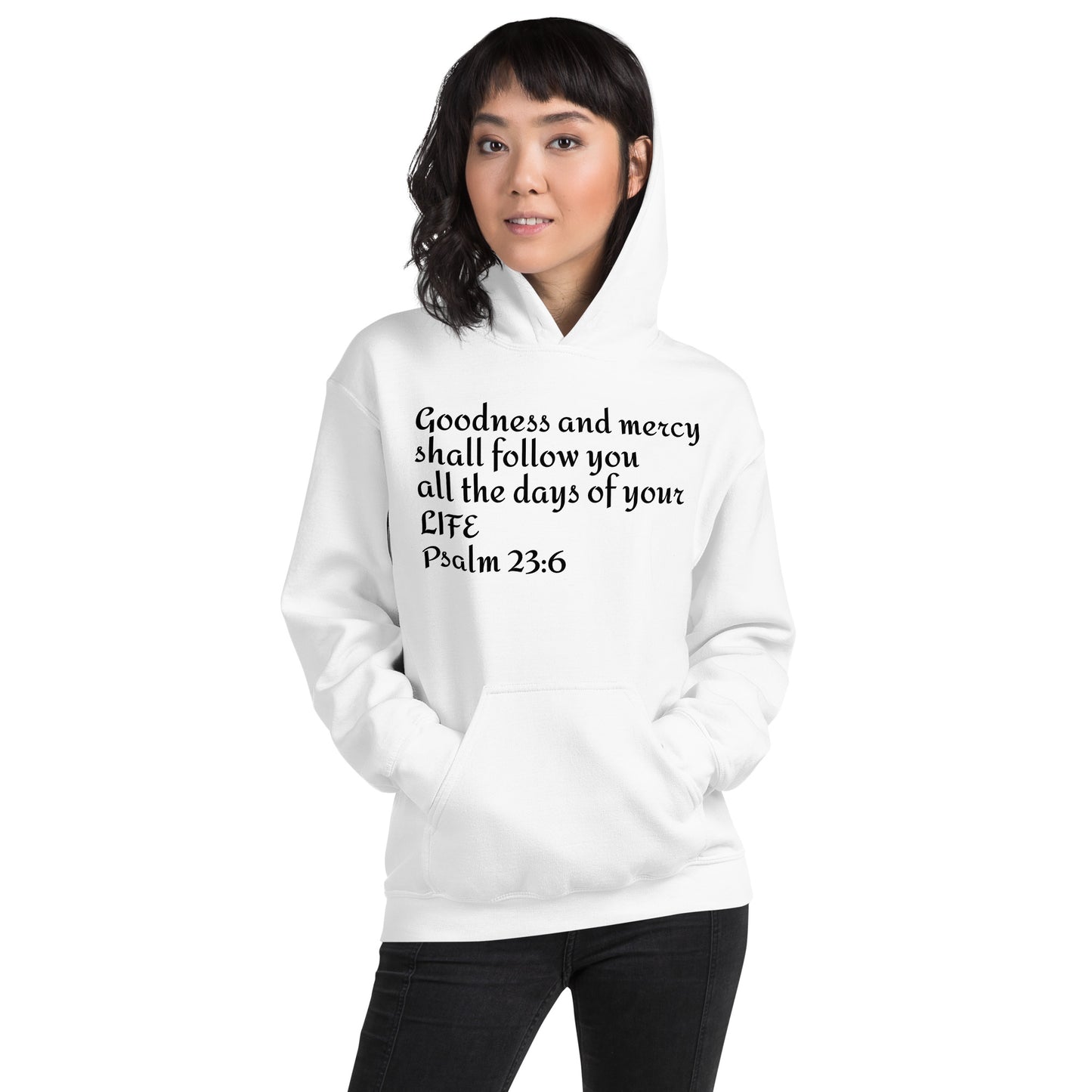 GOODNESS and MERCY hoodie