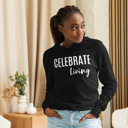 CELEBRATE LIVING hooded long-sleeve tee