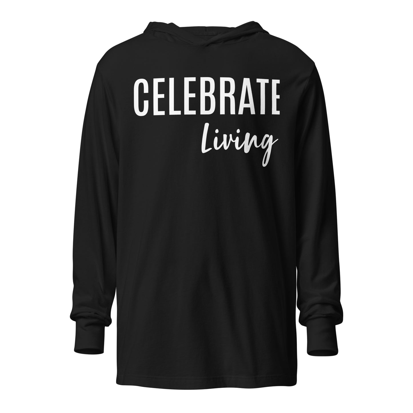 CELEBRATE LIVING hooded long-sleeve tee