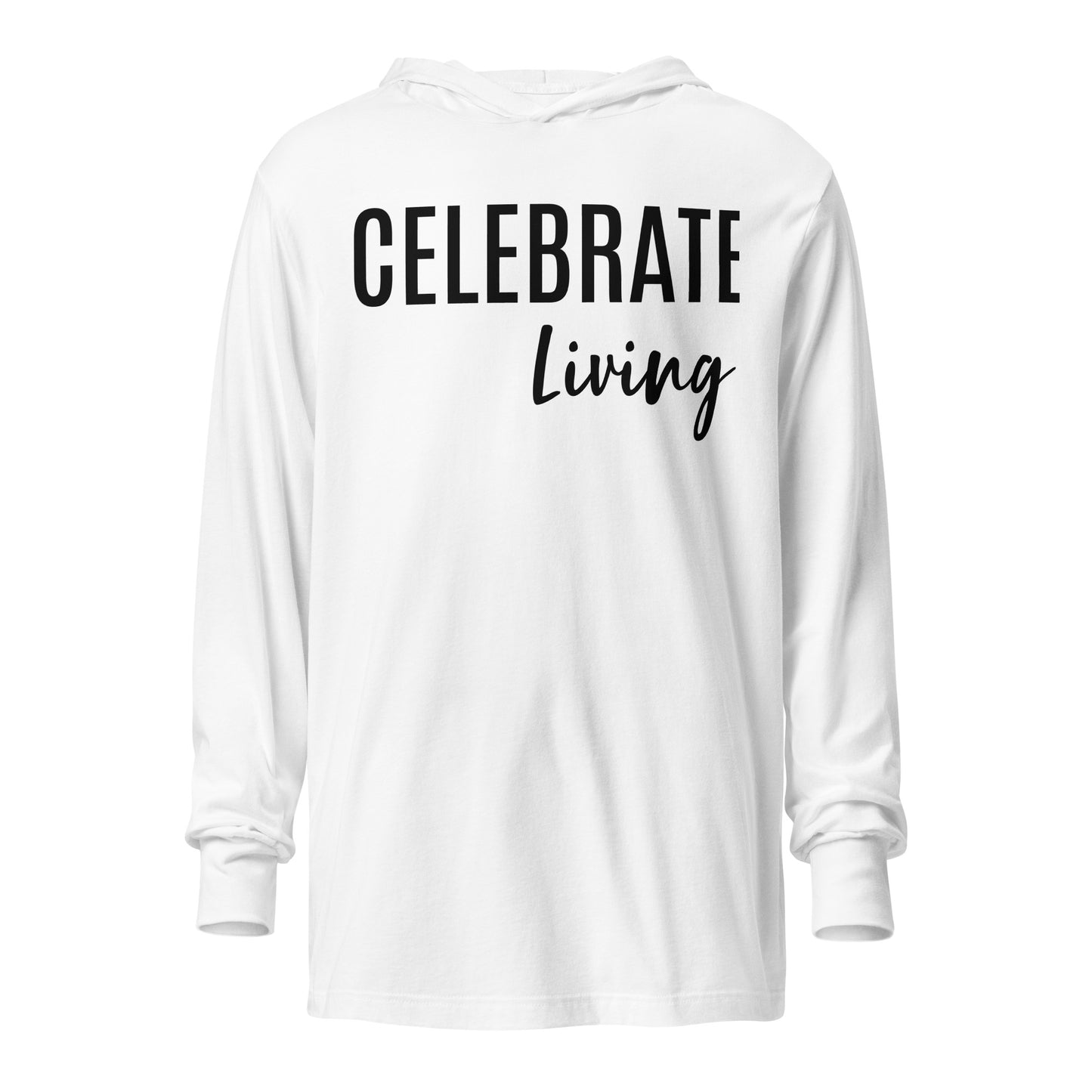 CELEBRATE LIVING hooded long-sleeve tee