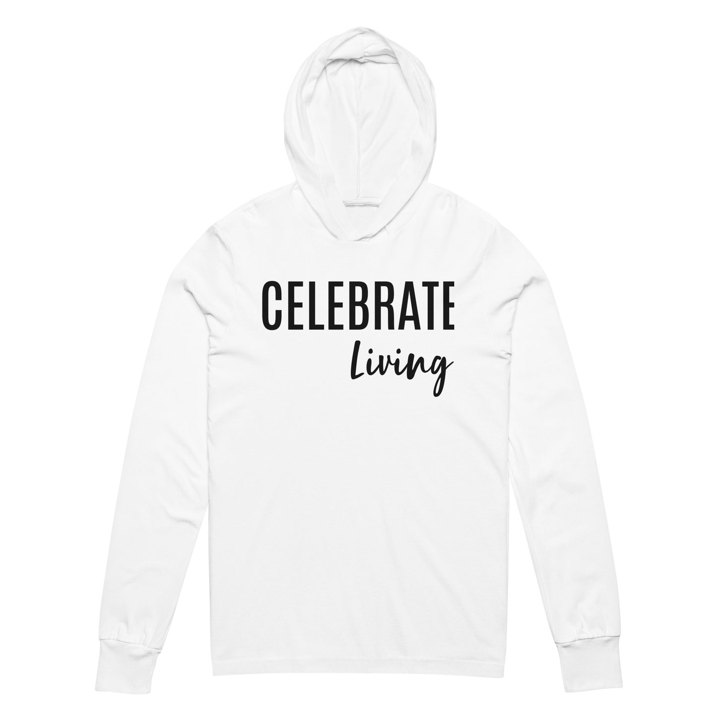 CELEBRATE LIVING hooded long-sleeve tee