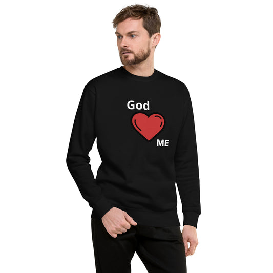 GOD LOVES ME (HEART) sweatshirt