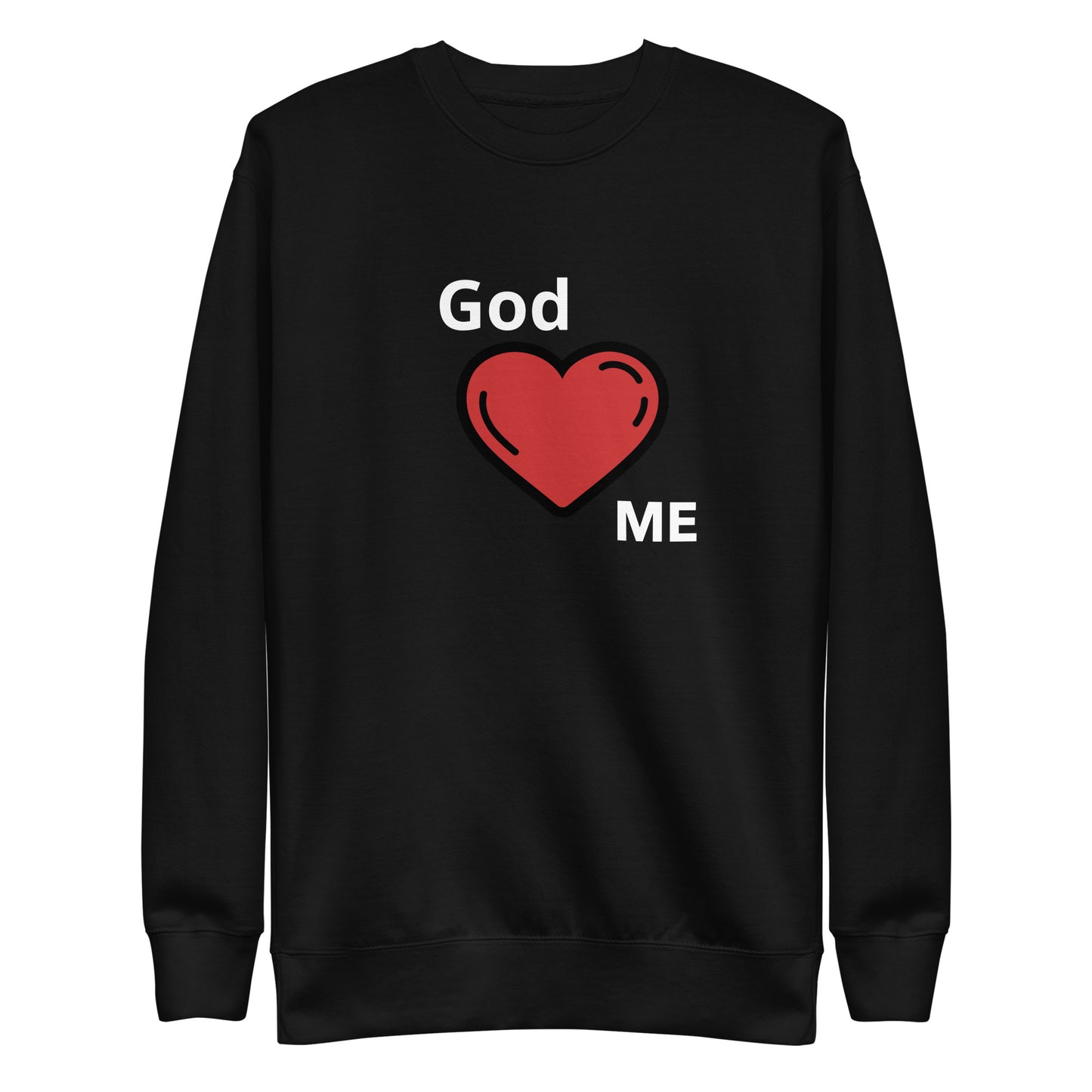 GOD LOVES ME (HEART) sweatshirt