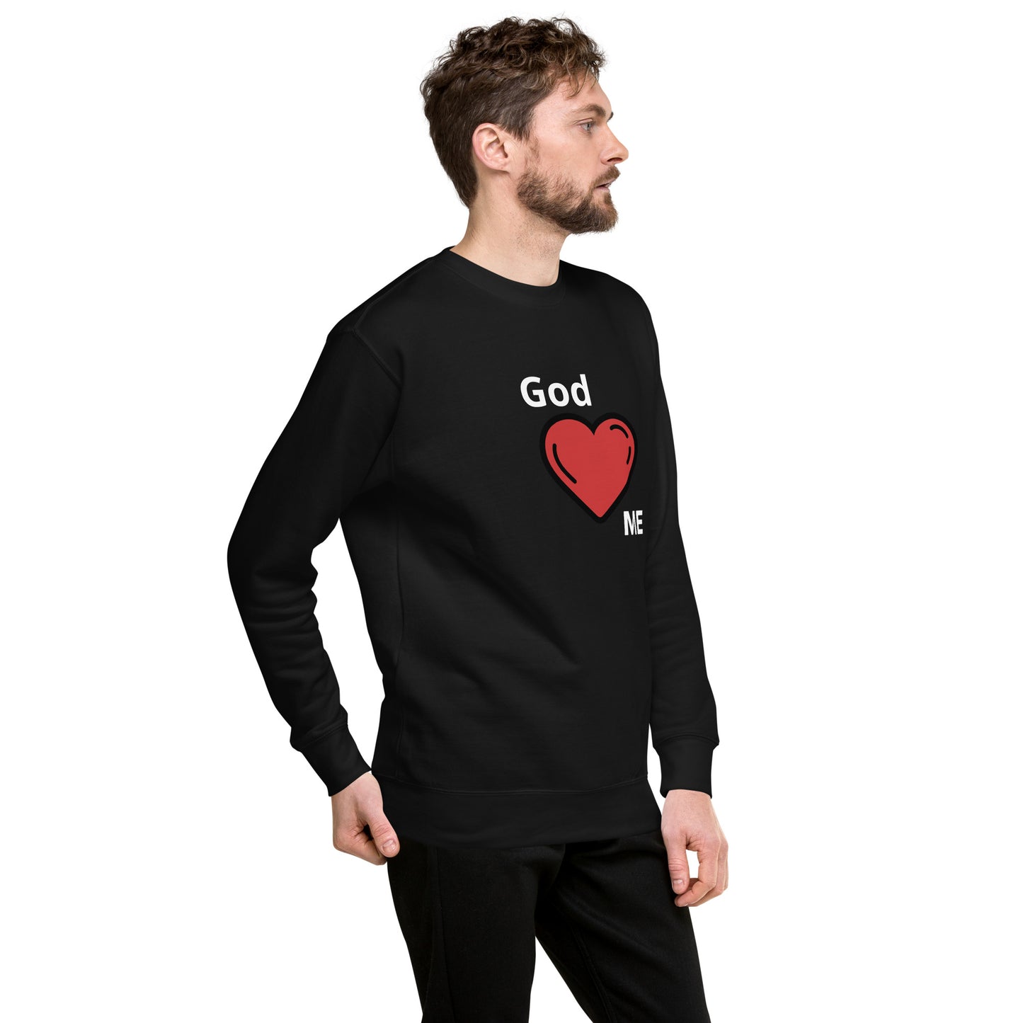 GOD LOVES ME (HEART) sweatshirt