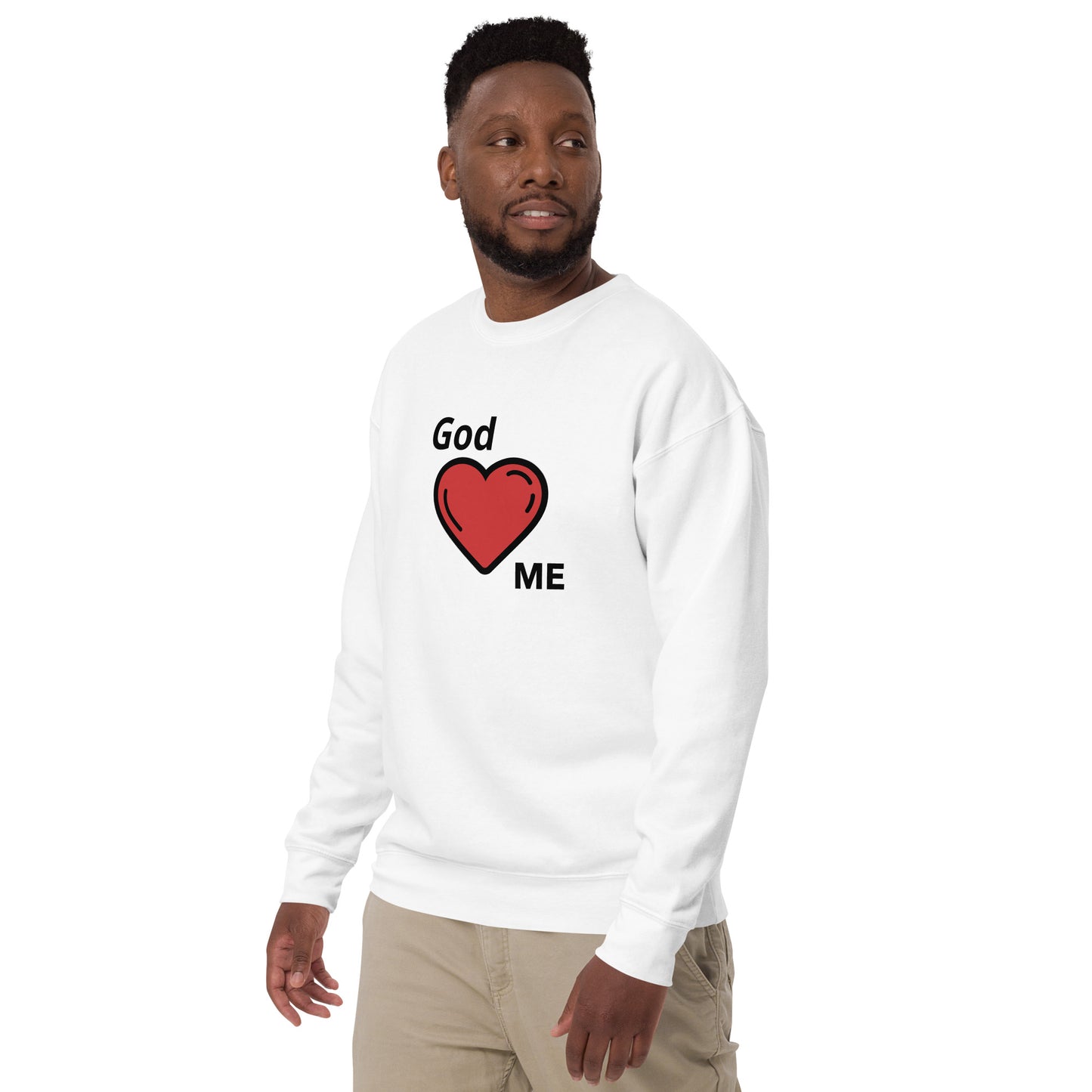 GOD LOVES ME (HEART) sweatshirt