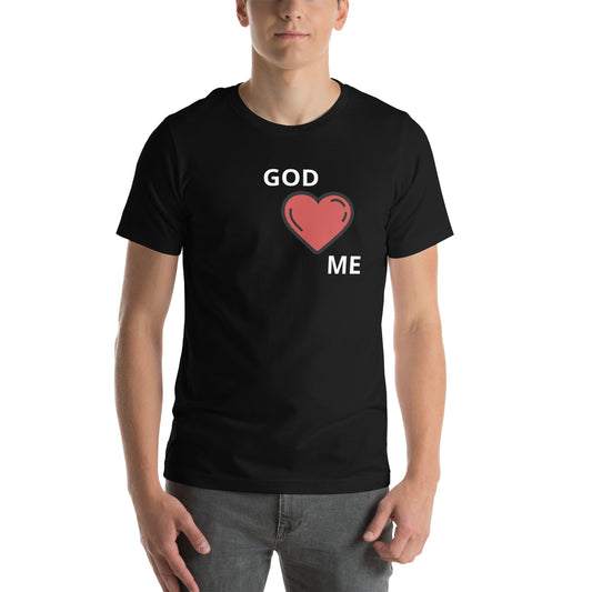 GOD LOVES ME (HEART) tee