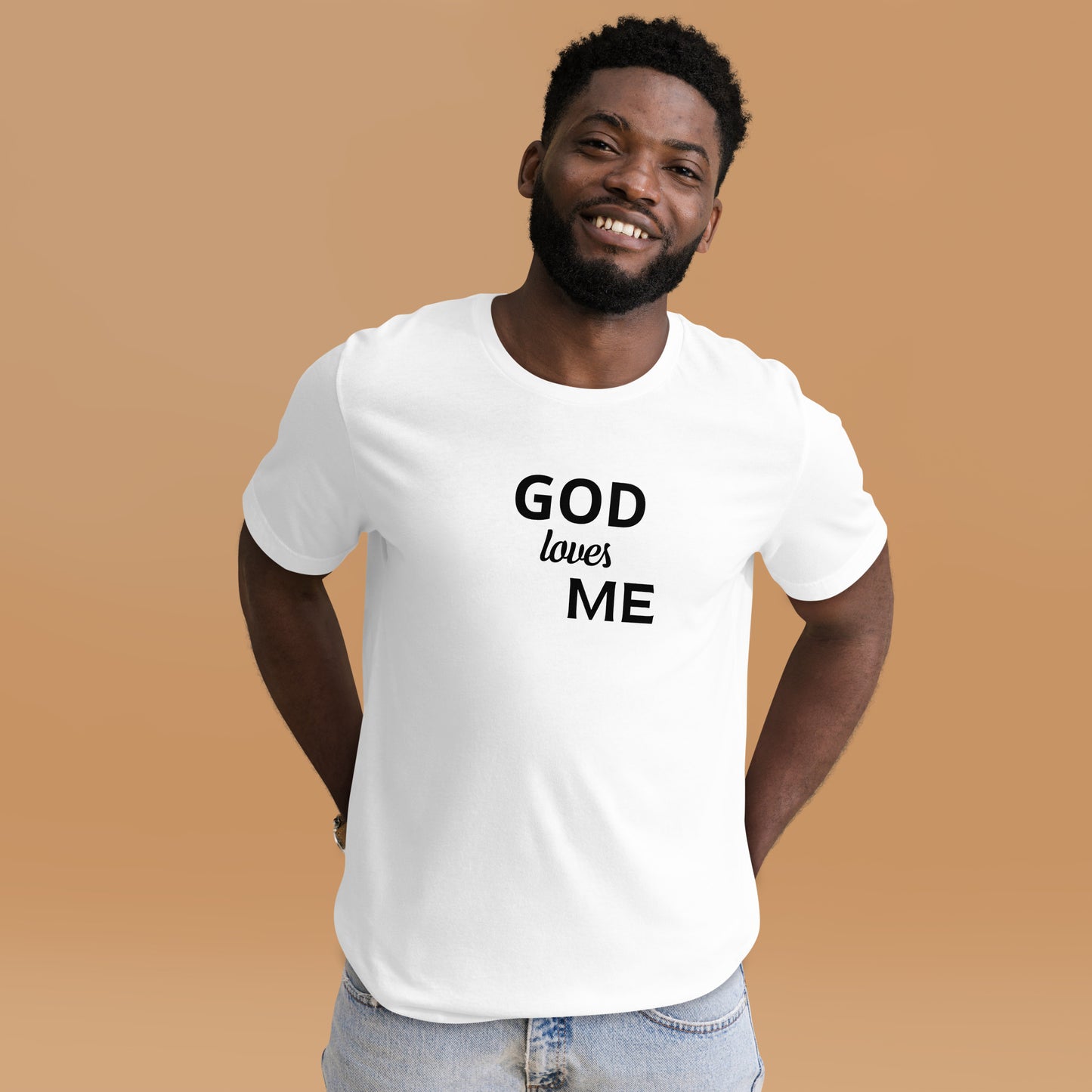 GOD LOVES ME tee