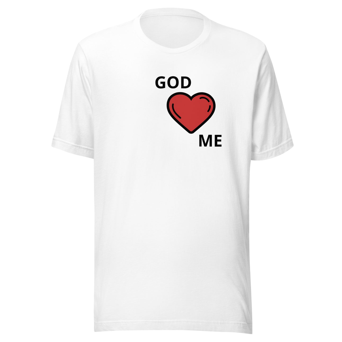 GOD LOVES ME (HEART) tee